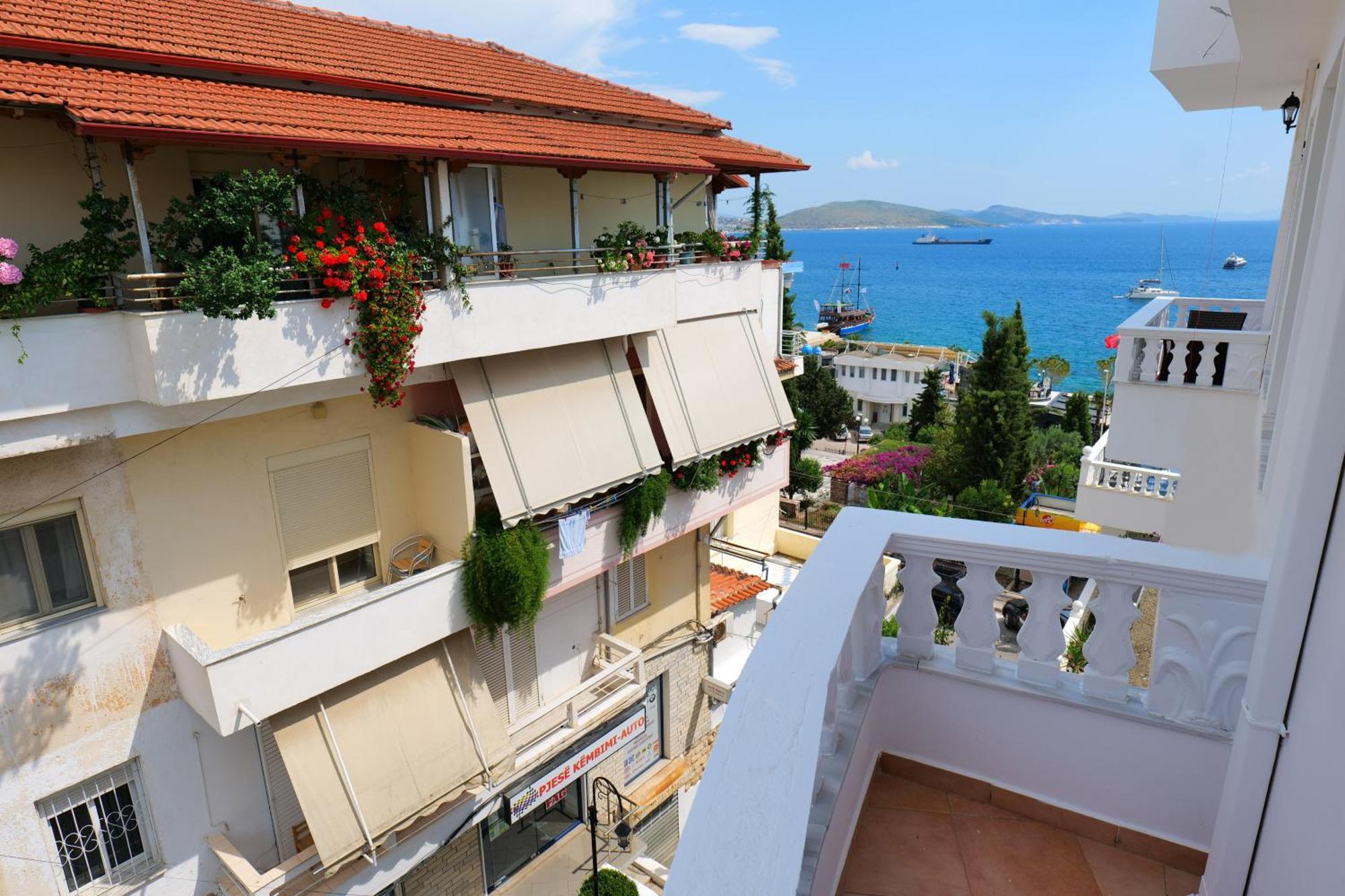 Vila Stupende Apartment Sarande Bilik gambar